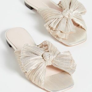 Loeffler Randall Gold Sandals